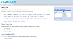 Desktop Screenshot of examfarm.com