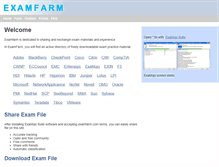 Tablet Screenshot of examfarm.com